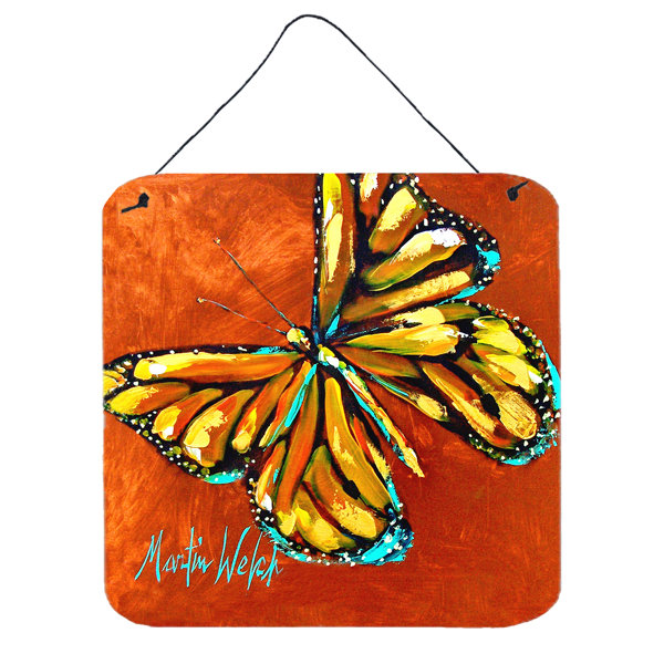 Rosalind Wheeler Monarch Butterfly Wall Décor Wayfair